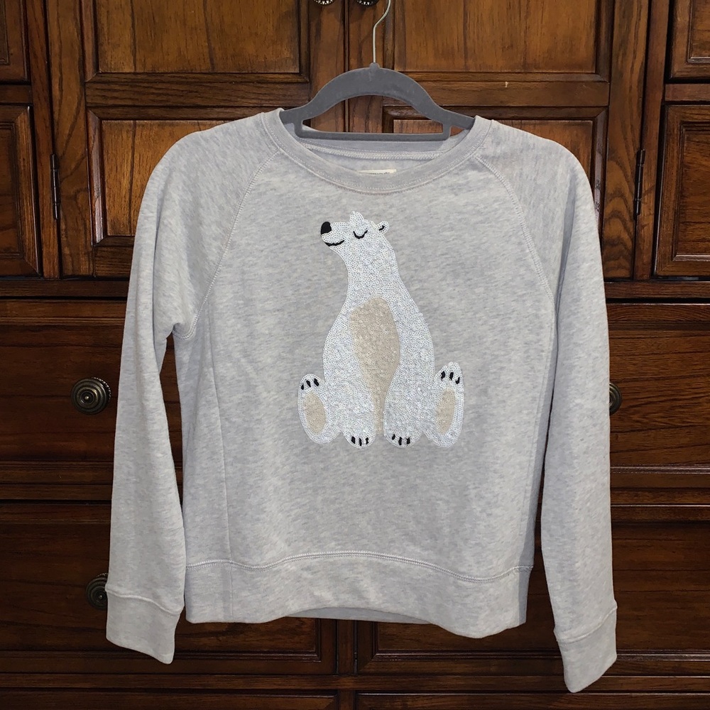 Girls Crew Cuts Embellished Sweater